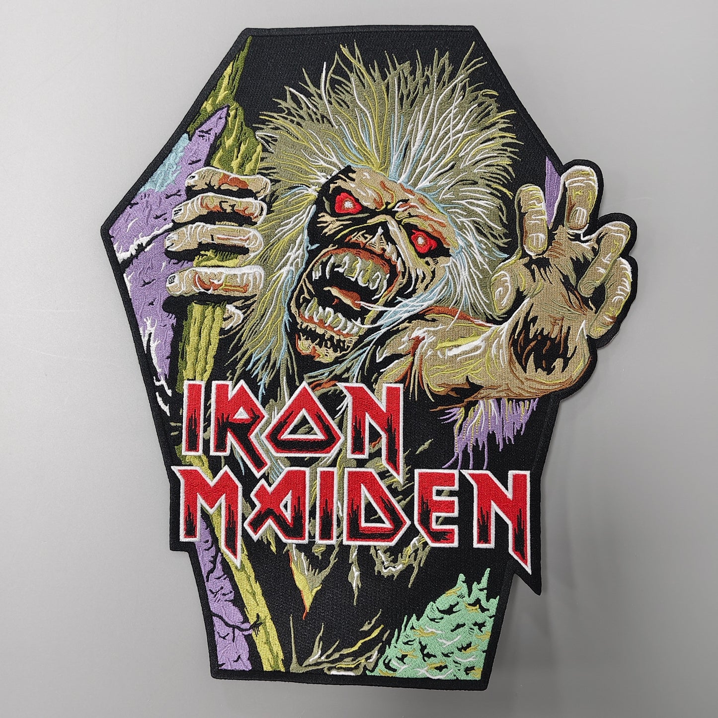 Iron Maiden - No Prayer For The Dying - Embroidered Backpatch