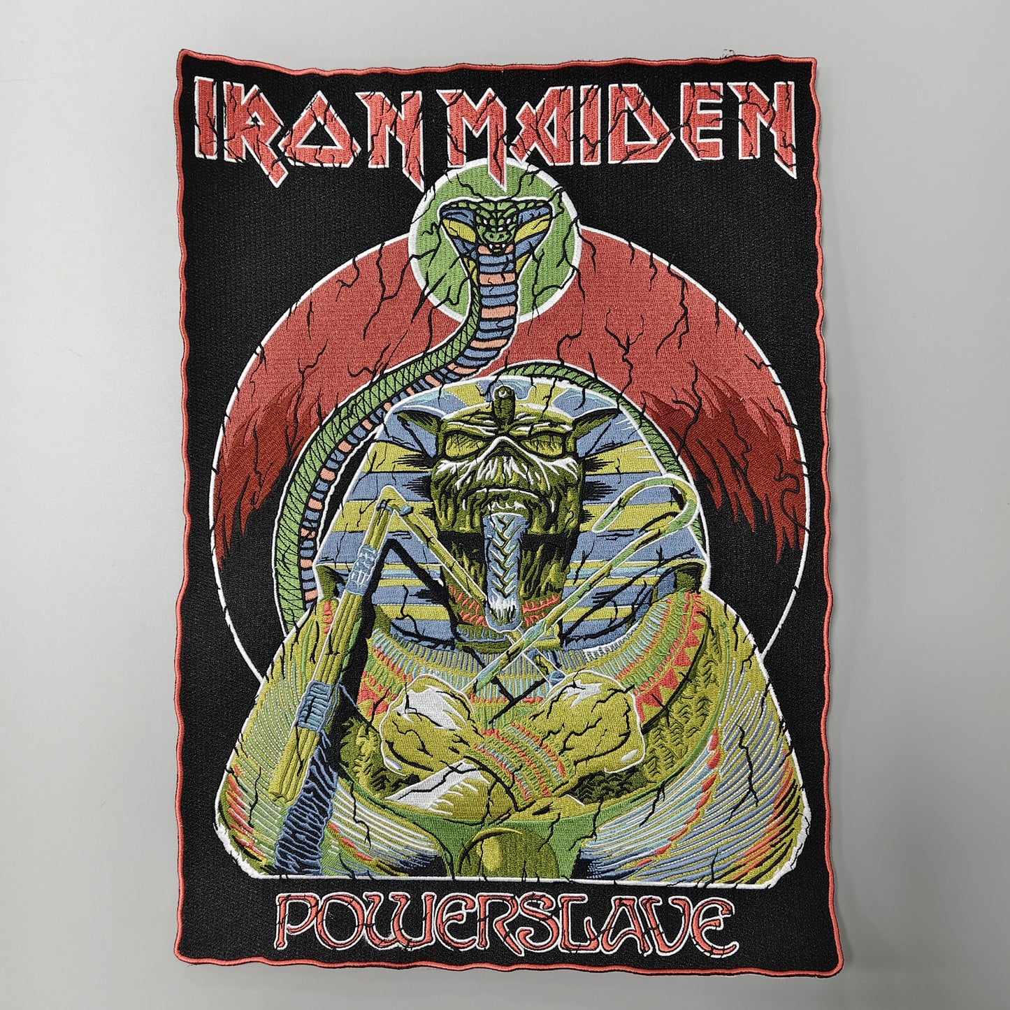 Iron Maiden - Powerslave - Embroidered Backpatch