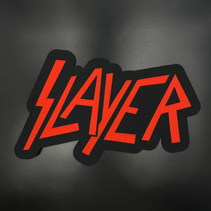 Slayer - Oversize Woven Logo - Old School