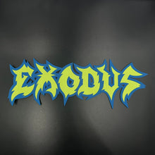 Load image into Gallery viewer, Exodus - Fabulous Disaster - Oversize Woven Logo
