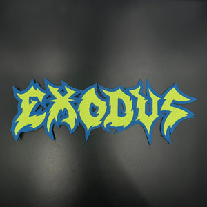 Exodus - Fabulous Disaster - Oversize Woven Logo