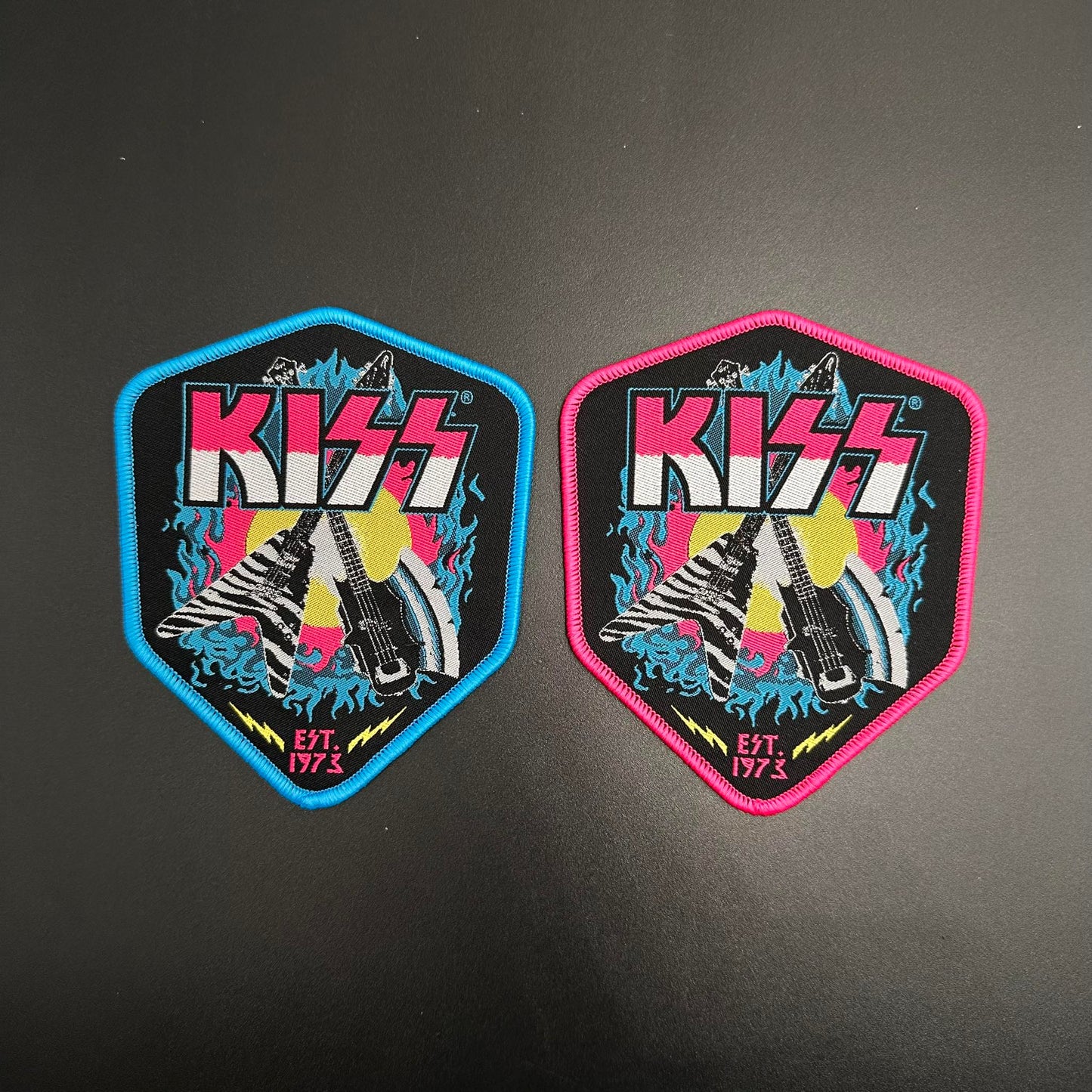 Kiss - Tears Are Falling - Woven Patch