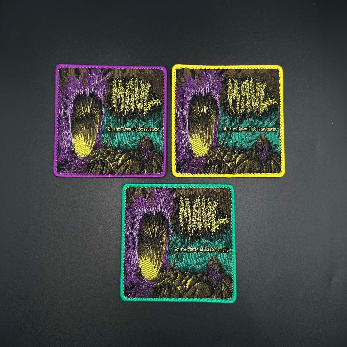 Maul - In The Jaws Of Bereavement - Patch