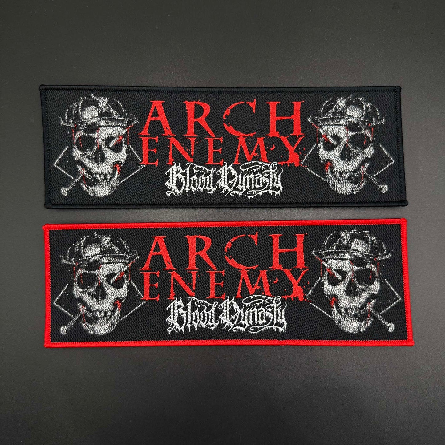 Arch Enemy - Blood Dynasty Skulls - Strip Patch