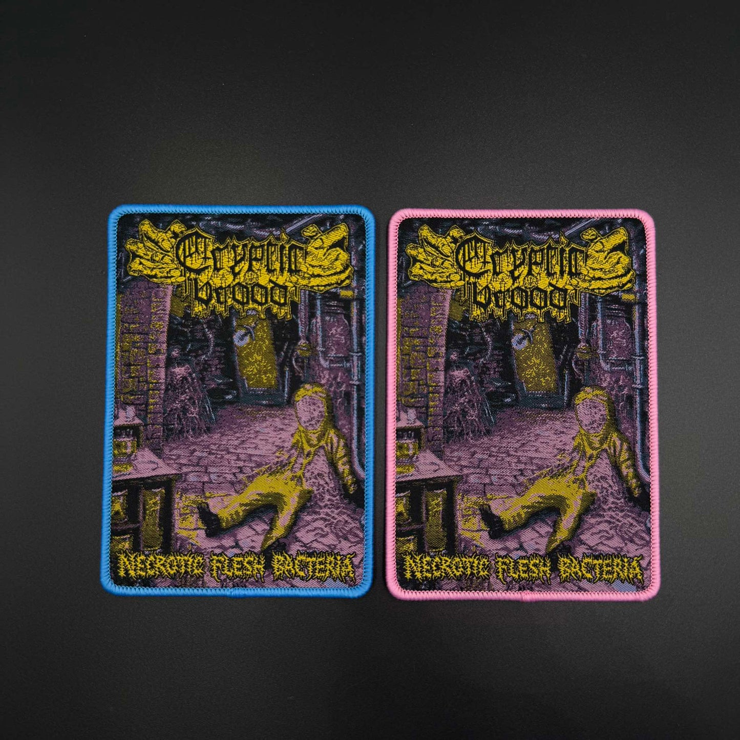 Cryptic Brood - Necrotic Flesh Bacteria - Patch