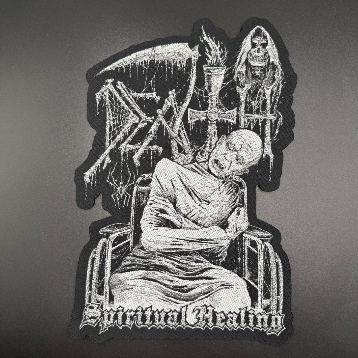 Death - Spiritual Healing x Riddickart 35th Anniversary - Oversize Patch (Limited Edition)