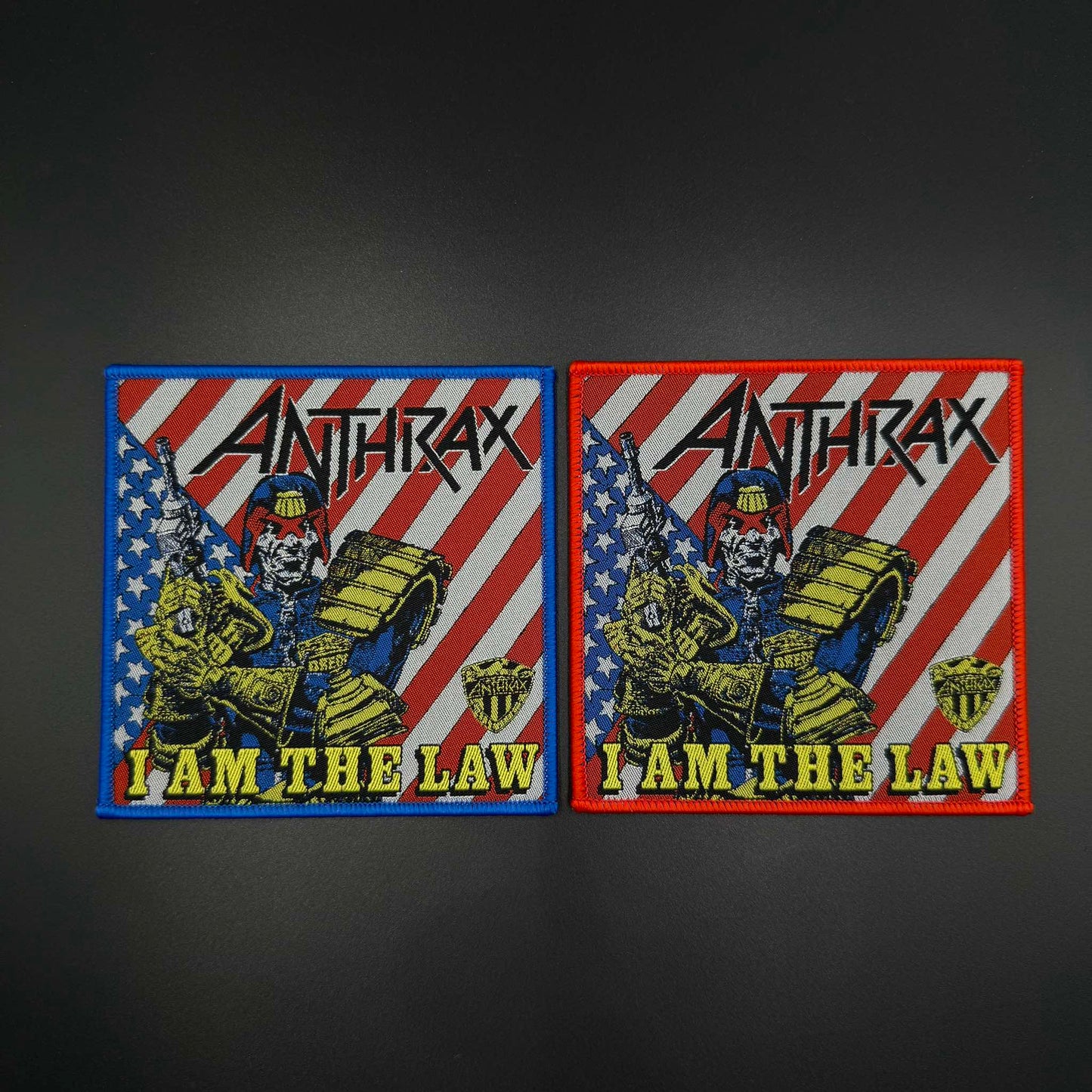 Anthrax - I Am The Law - Square Patch
