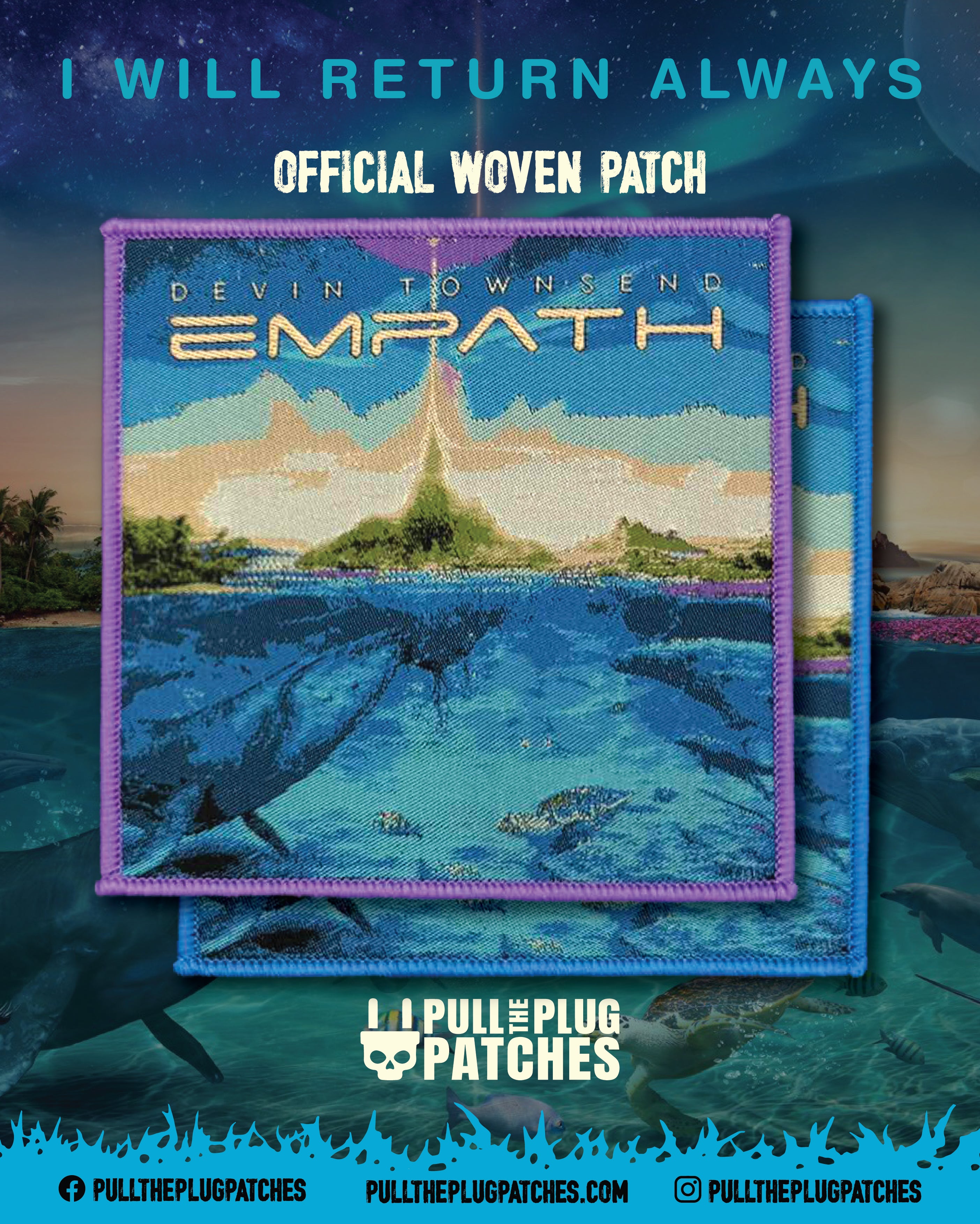 Devin Townsend - Empath - Square Patch – Pull The Plug Patches