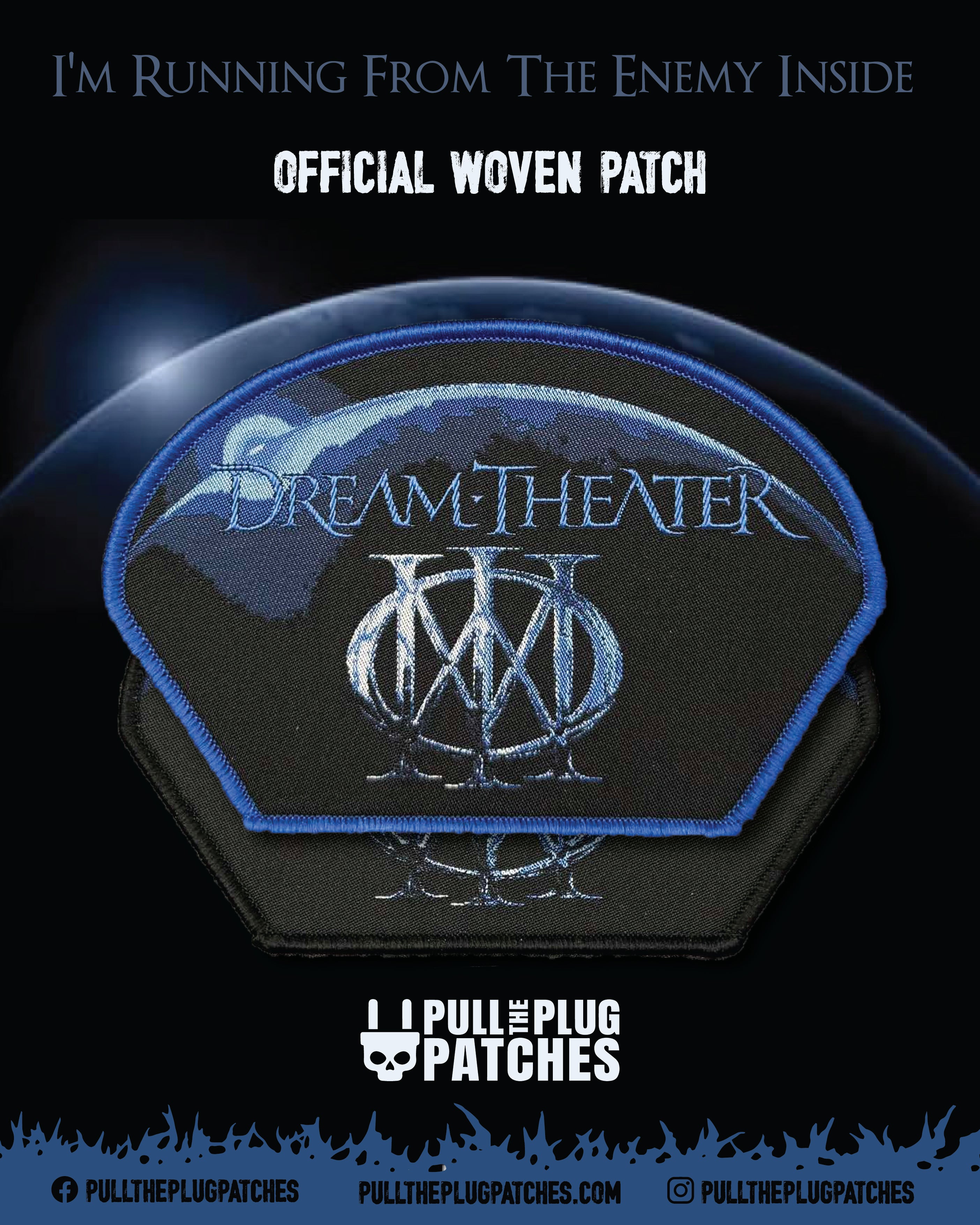 Dream Theater - Dream Theater - Patch – Pull The Plug Patches