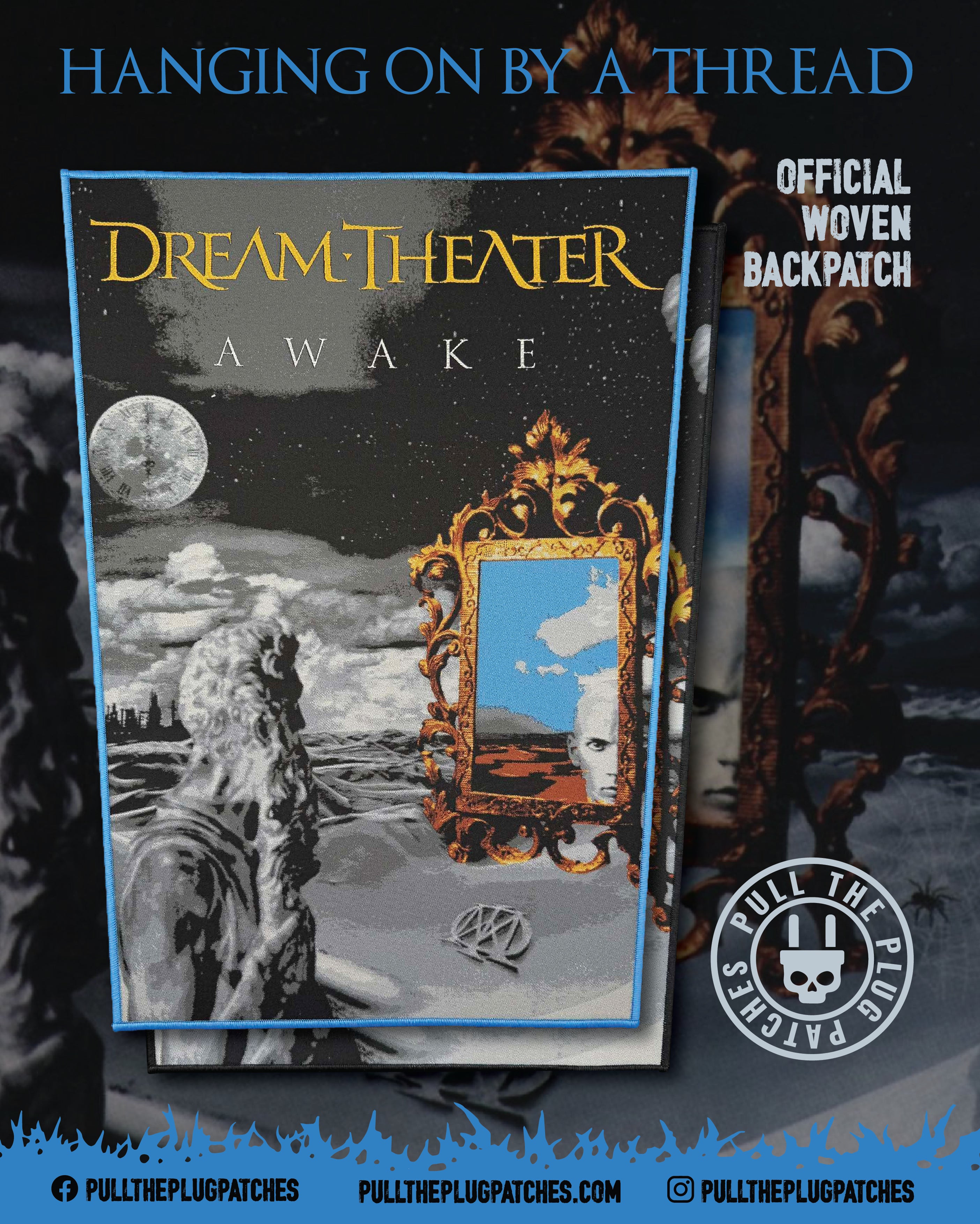 Dream Theater - Awake - Backpatch – Pull The Plug Patches