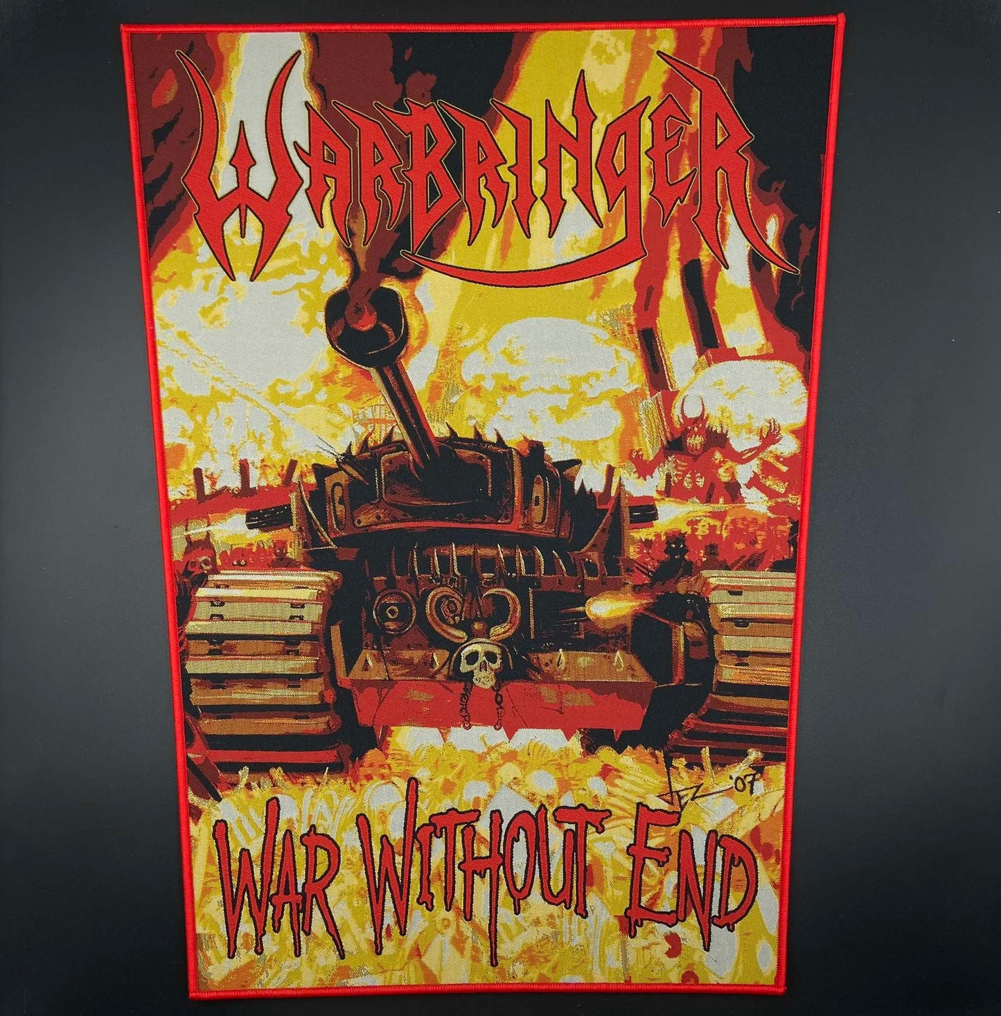 Warbringer - War Without End - Backpatch