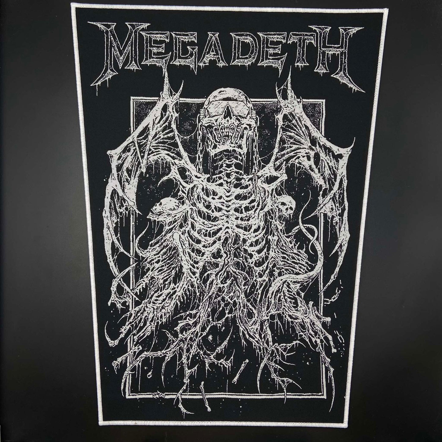 Megadeth - Riddickart Rattlehead - Backpatch