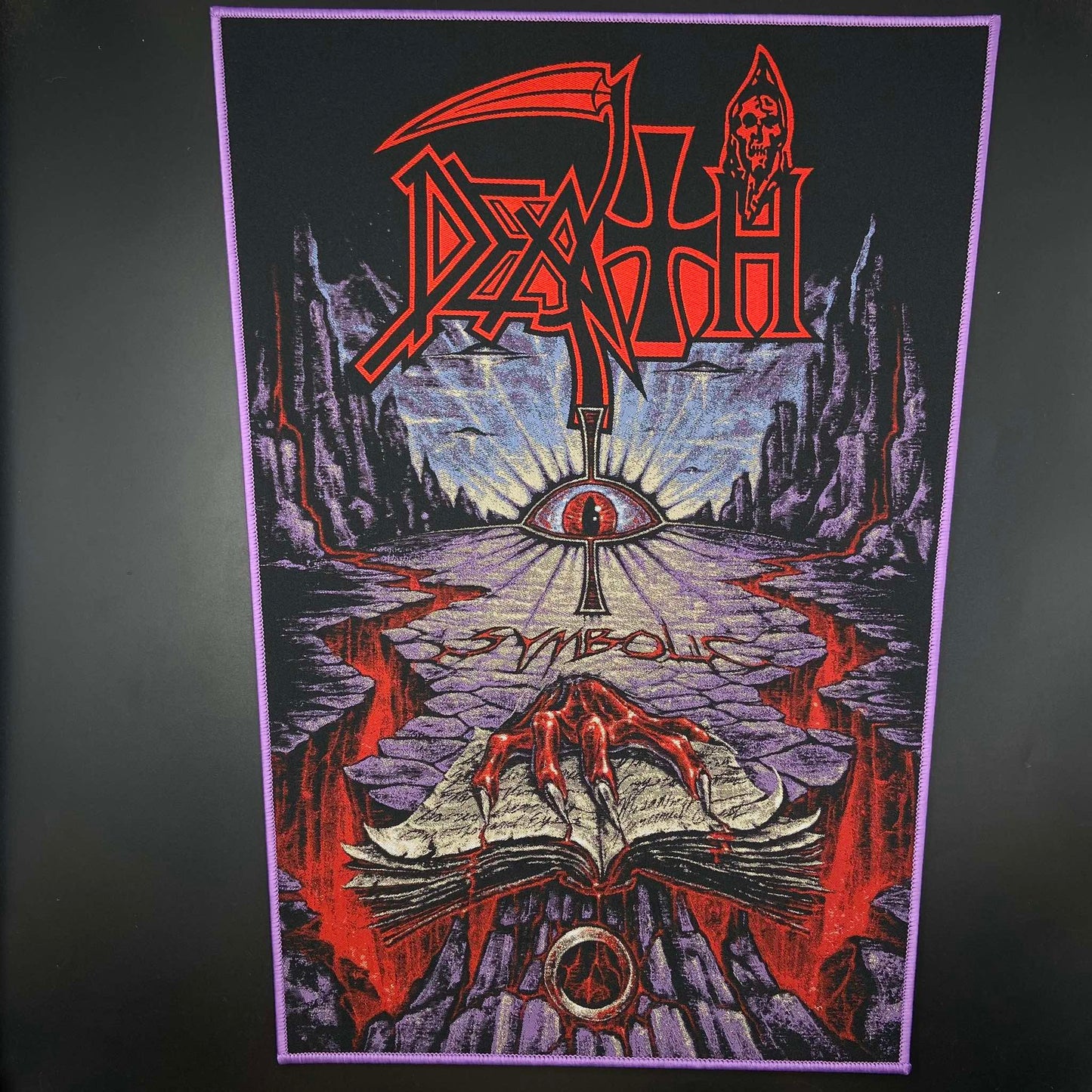 Death - Symbolic x Exclusive Noah Cutter Meihoff Art - Backpatch