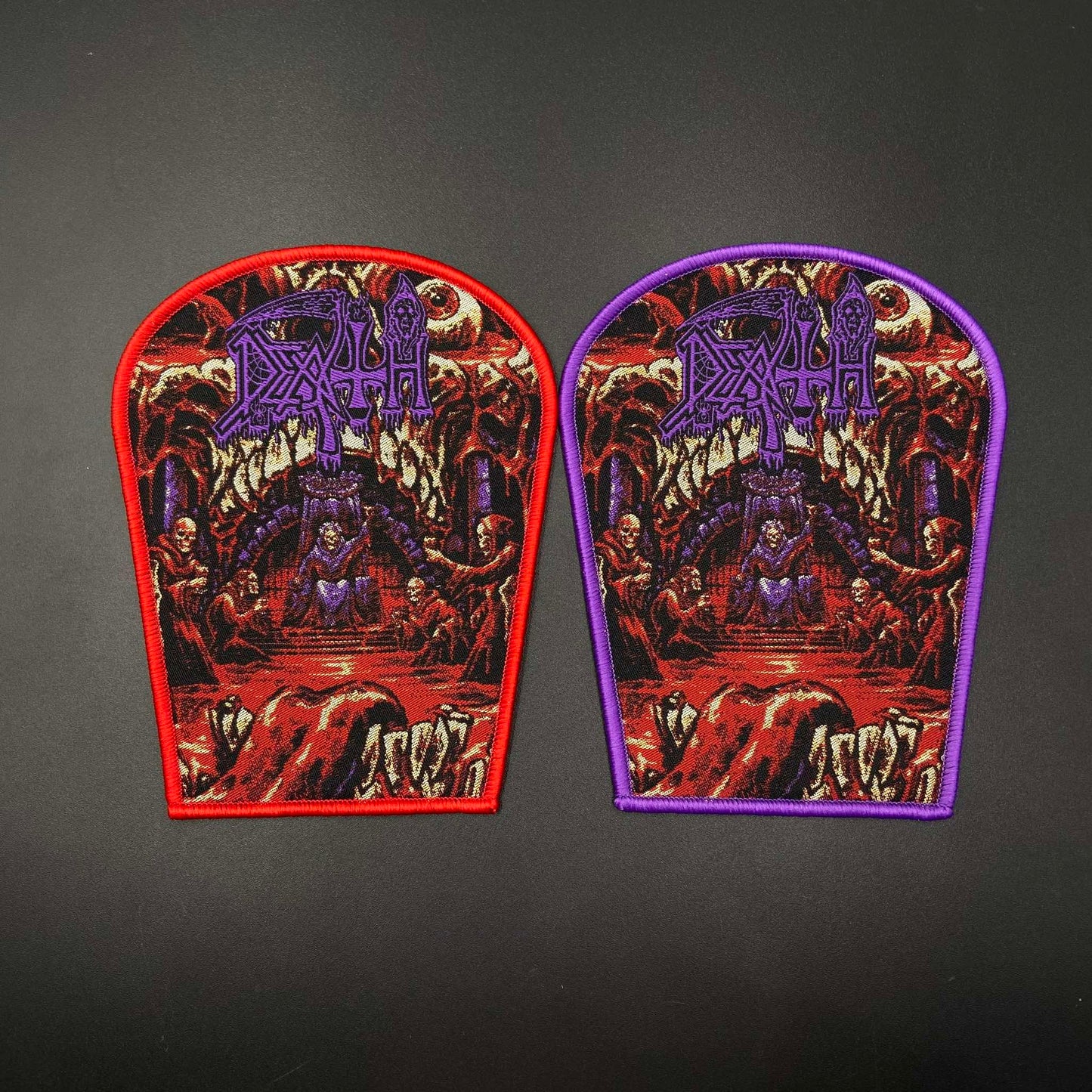 Death - Scream Blood Gore x Exclusive Noah Cutter Meihoff Art - Tomb Patch