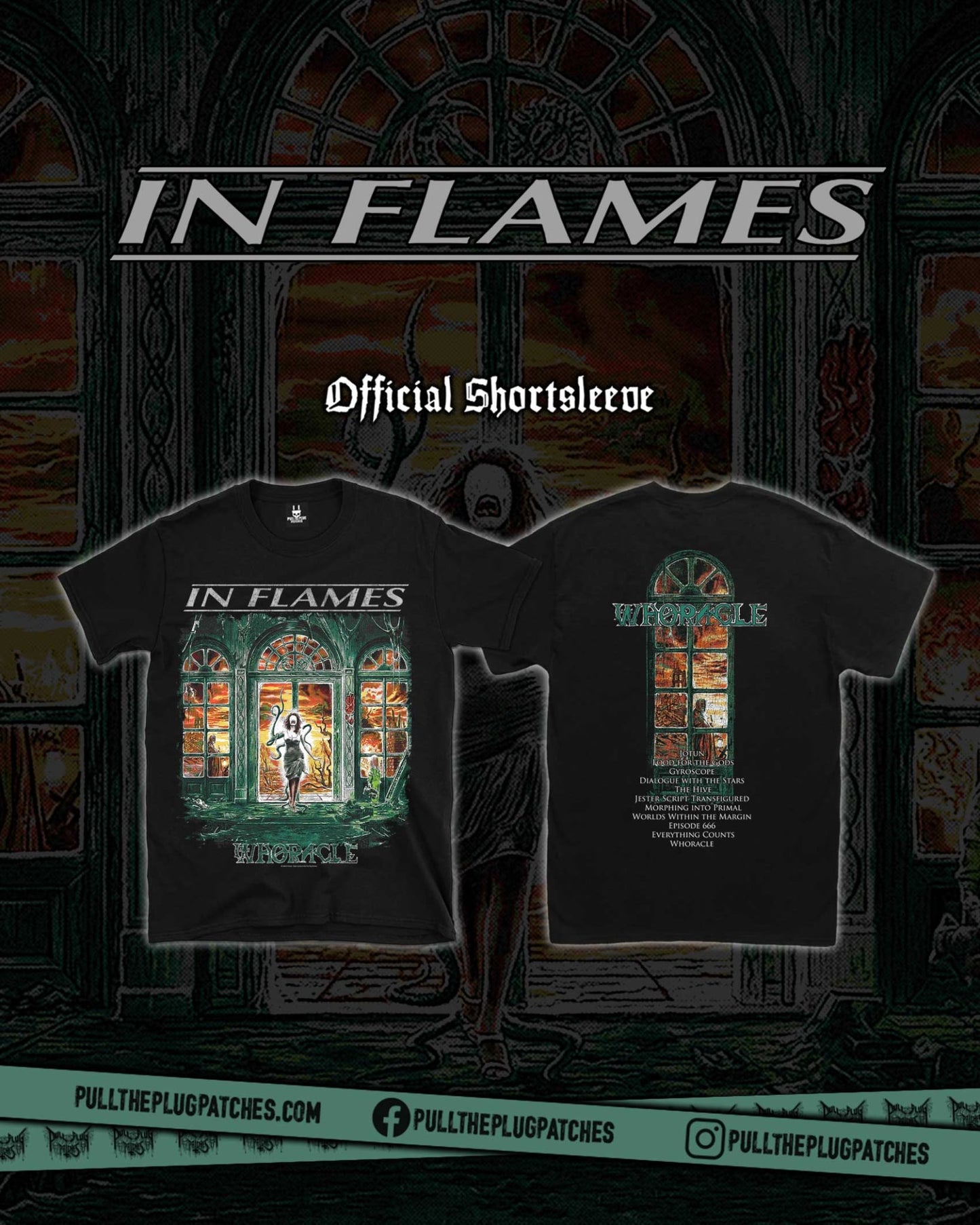 In Flames - Whoracle - Shortsleeve Shirt