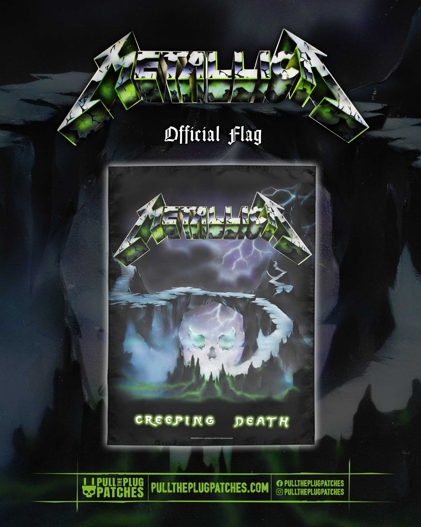 Metallica - Creeping Death - Flag