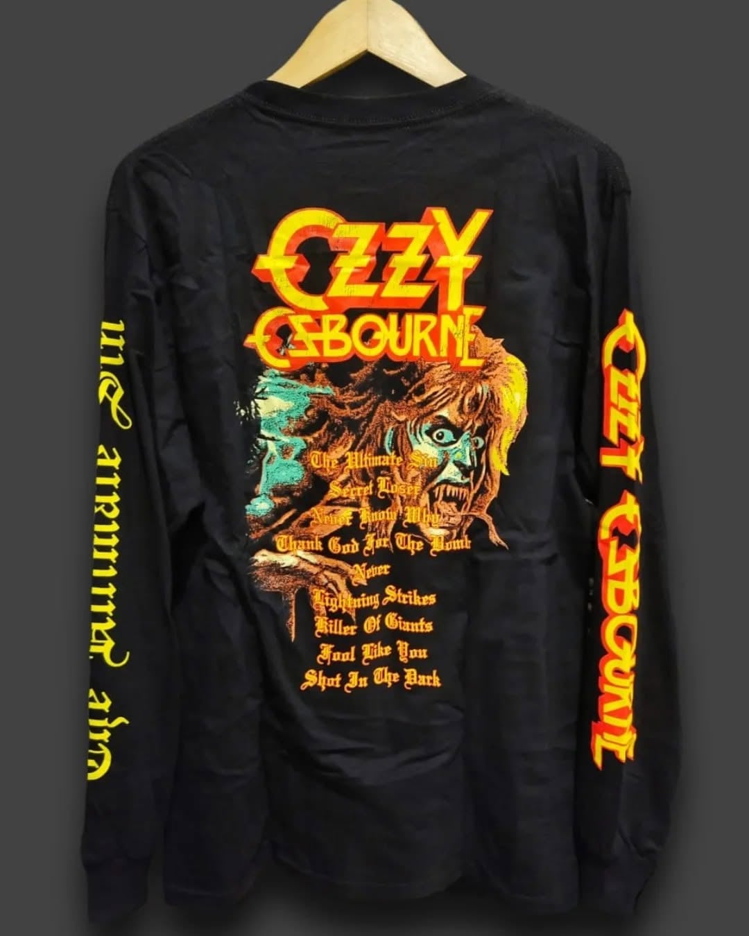 Ozzy Osbourne - The Ultimate Sin - Longsleeve Shirt