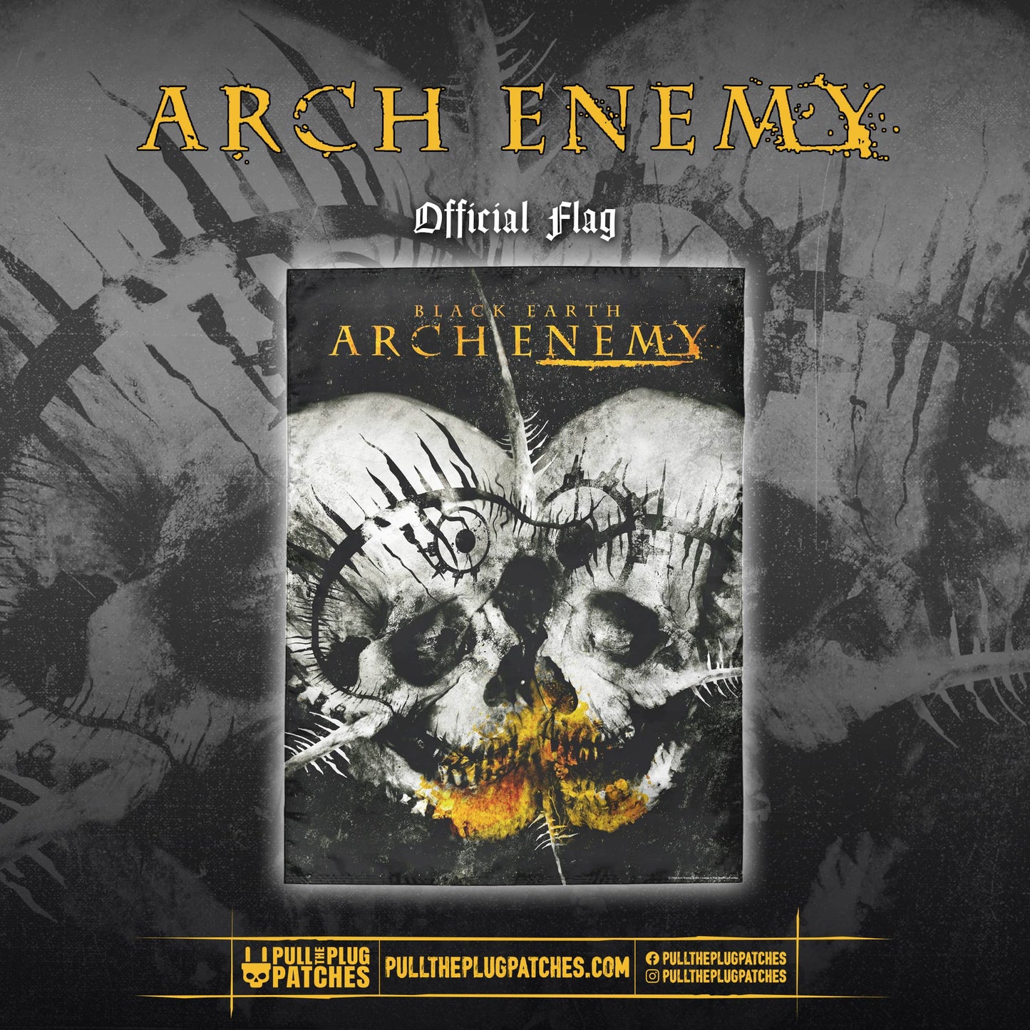 Arch Enemy - Black Earth - Flag