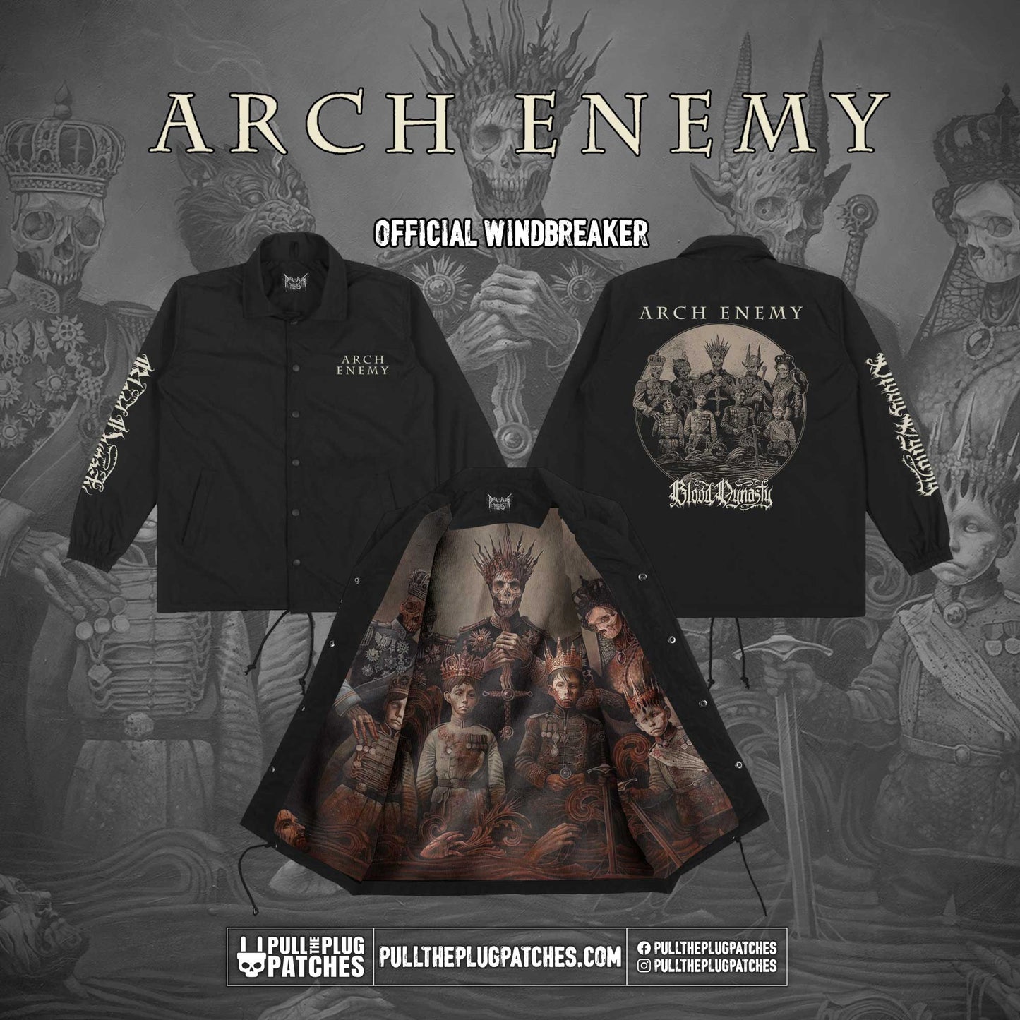 Arch Enemy - Blood Dynasty - Windbreaker