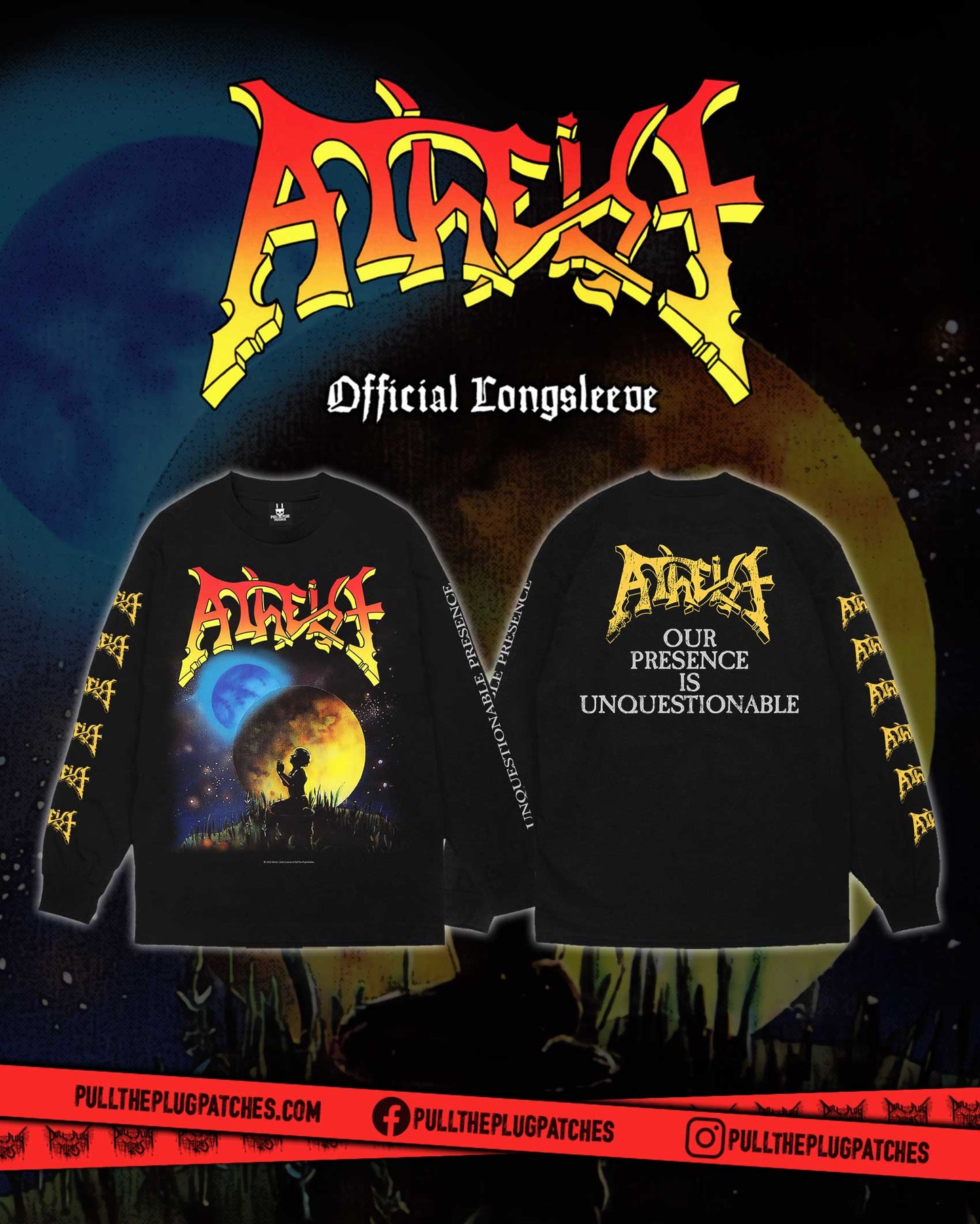 Atheist - Unquestionable Presence - Longsleeve Shirt