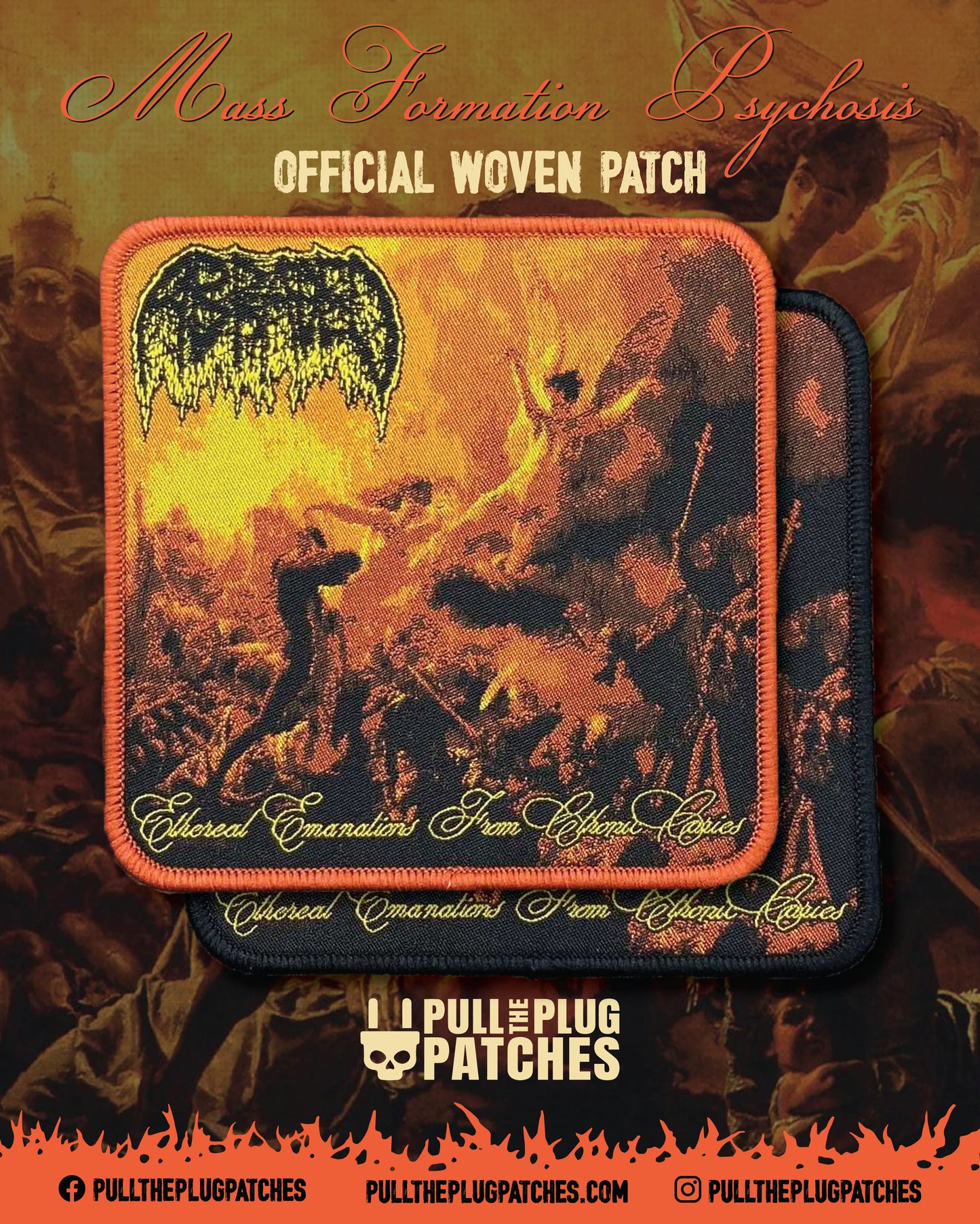 Abraded - Ethereal Emanations from Cthonic Caries - Patch
