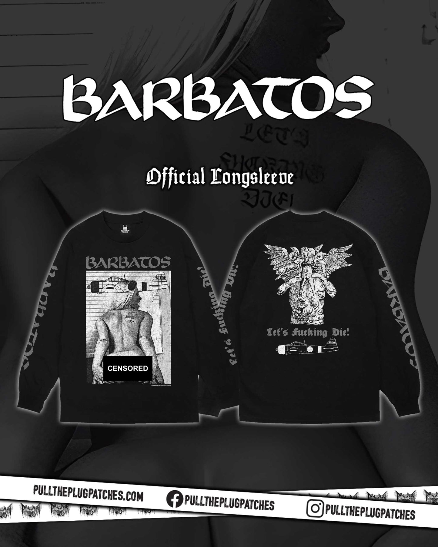 Barbatos - Lets Fucking Die! - Longsleeve Shirt