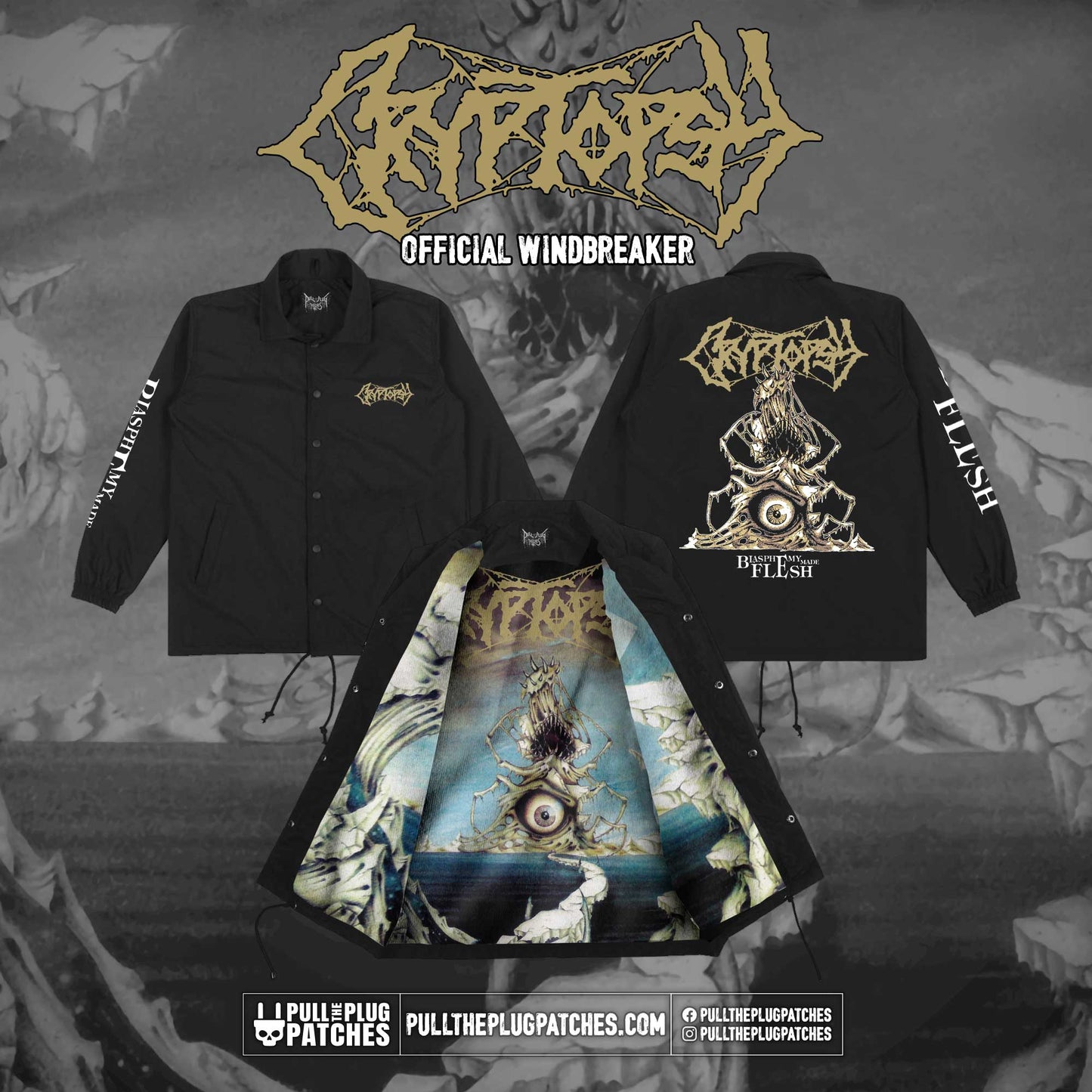 Cryptopsy - Blasphemy Made Flesh - Windbreaker