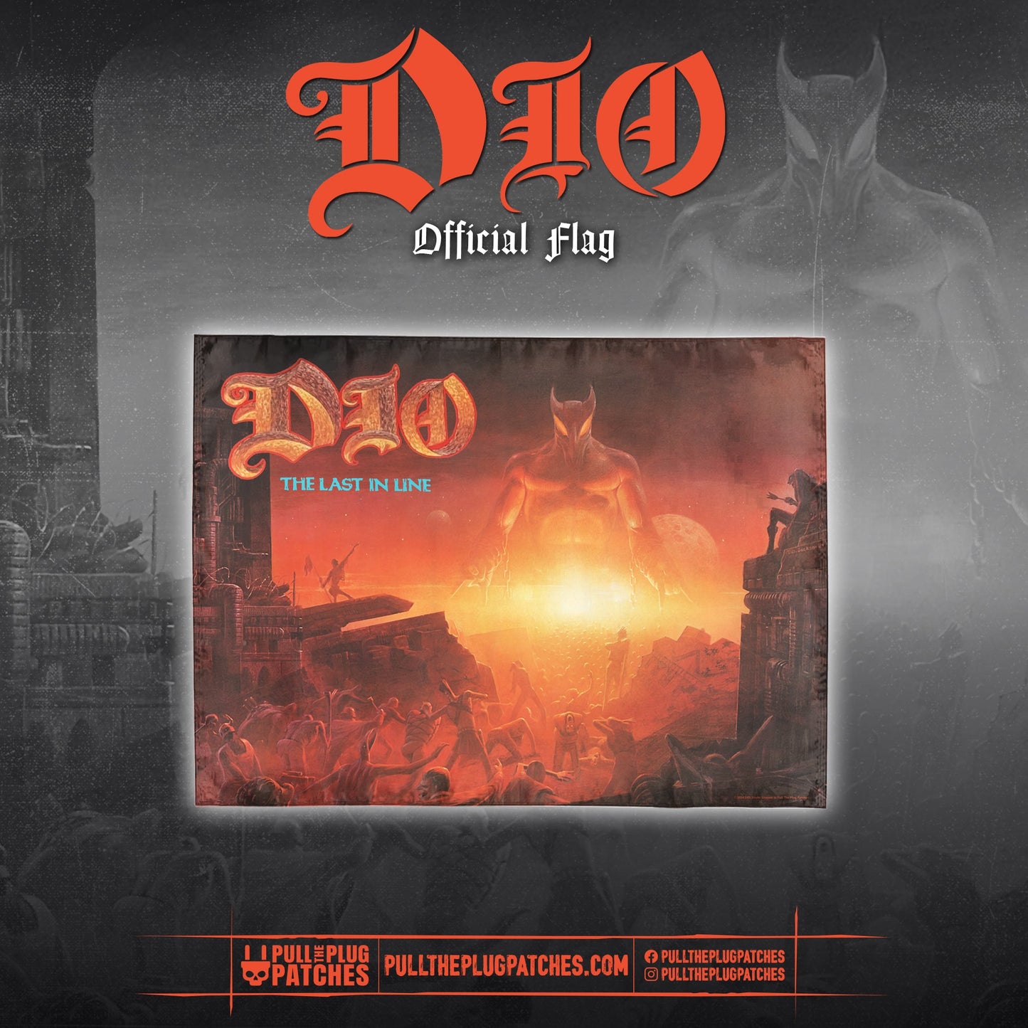 Dio - The Last in Line - Flag