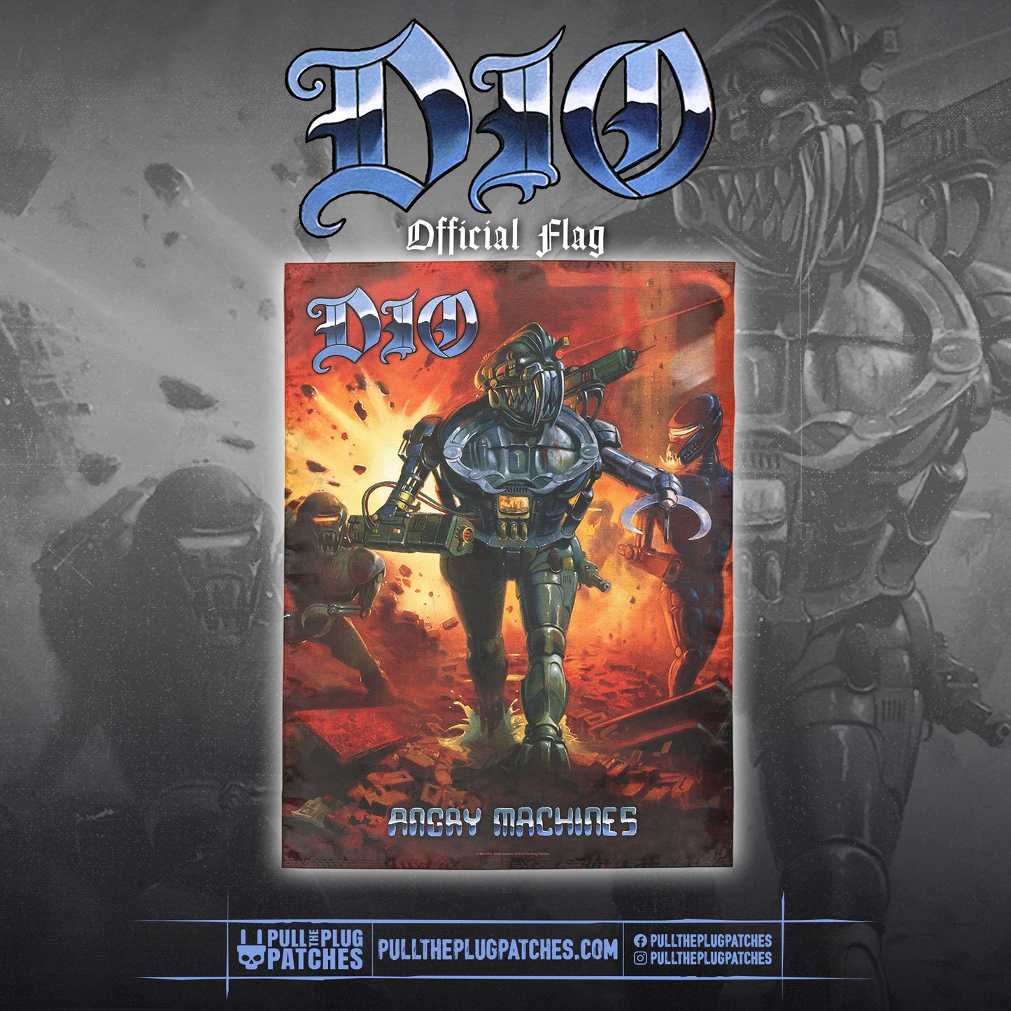 Dio - Angry Machines - Flag