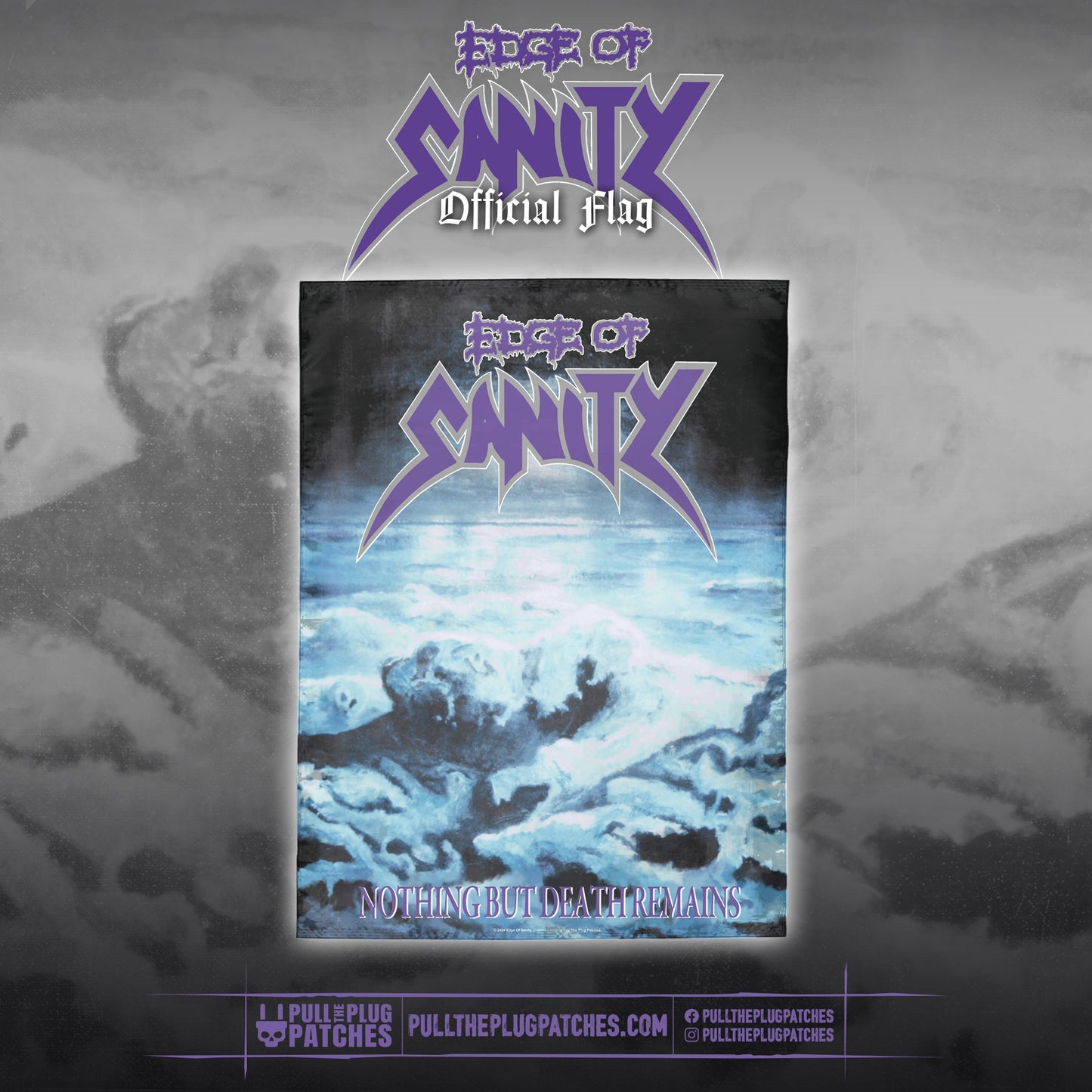 Edge Of Sanity - Nothing But Death Remains - Flag