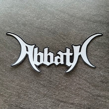 Load image into Gallery viewer, Abbath - White - Embroidered Rocker Style Logo
