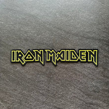 Load image into Gallery viewer, Iron Maiden - Black - Embroidered Rocker Style Logo
