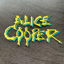 Load image into Gallery viewer, Alice Cooper - Yellow - Embroidered Rocker Style Logo
