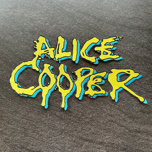Alice Cooper - Yellow - Embroidered Rocker Style Logo