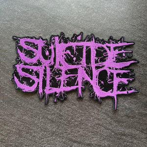 Suicide Silence - Purple - Embroidered Rocker Style Logo