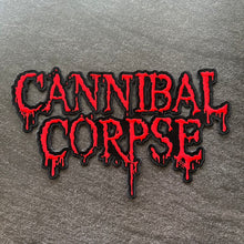 Load image into Gallery viewer, Cannibal Corpse - Red - Embroidered Rocker Style Logo
