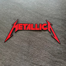 Load image into Gallery viewer, Metallica - Red - Embroidered Rocker Style Logo
