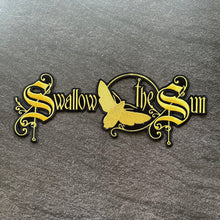 Load image into Gallery viewer, Swallow The Sun - Gold - Embroidered Rocker Style Logo
