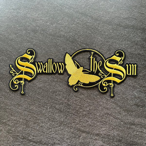 Swallow The Sun - Gold - Embroidered Rocker Style Logo