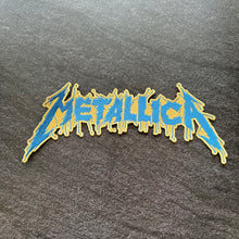 Load image into Gallery viewer, Metallica - Blue - Embroidered Rocker Style Logo
