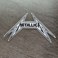 Load image into Gallery viewer, Metallica - White - Embroidered Rocker Style Logo
