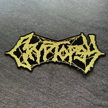 Load image into Gallery viewer, Cryptopsy - Gold - Embroidered Rocker Style Logo
