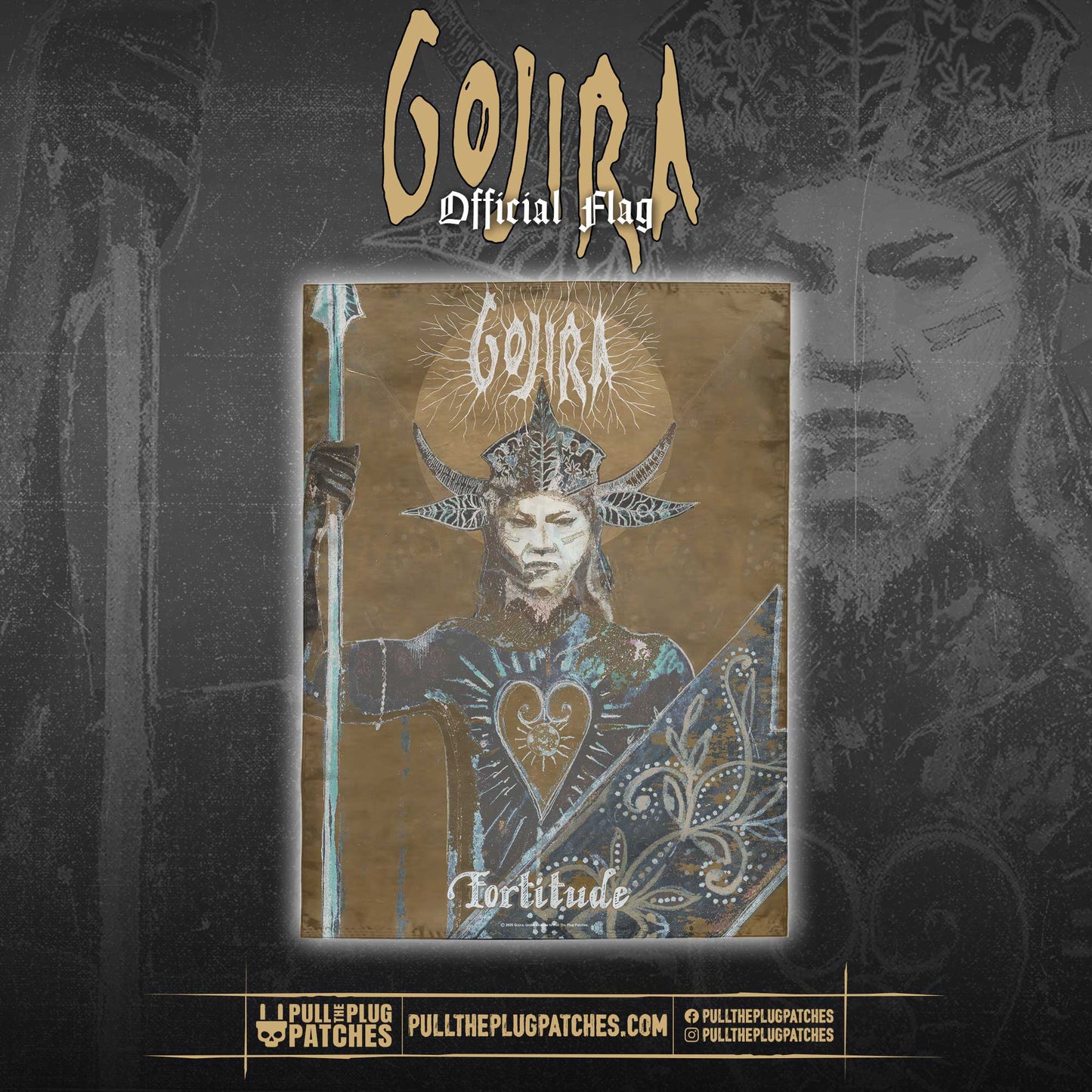 Gojira - Fortitude - Flag