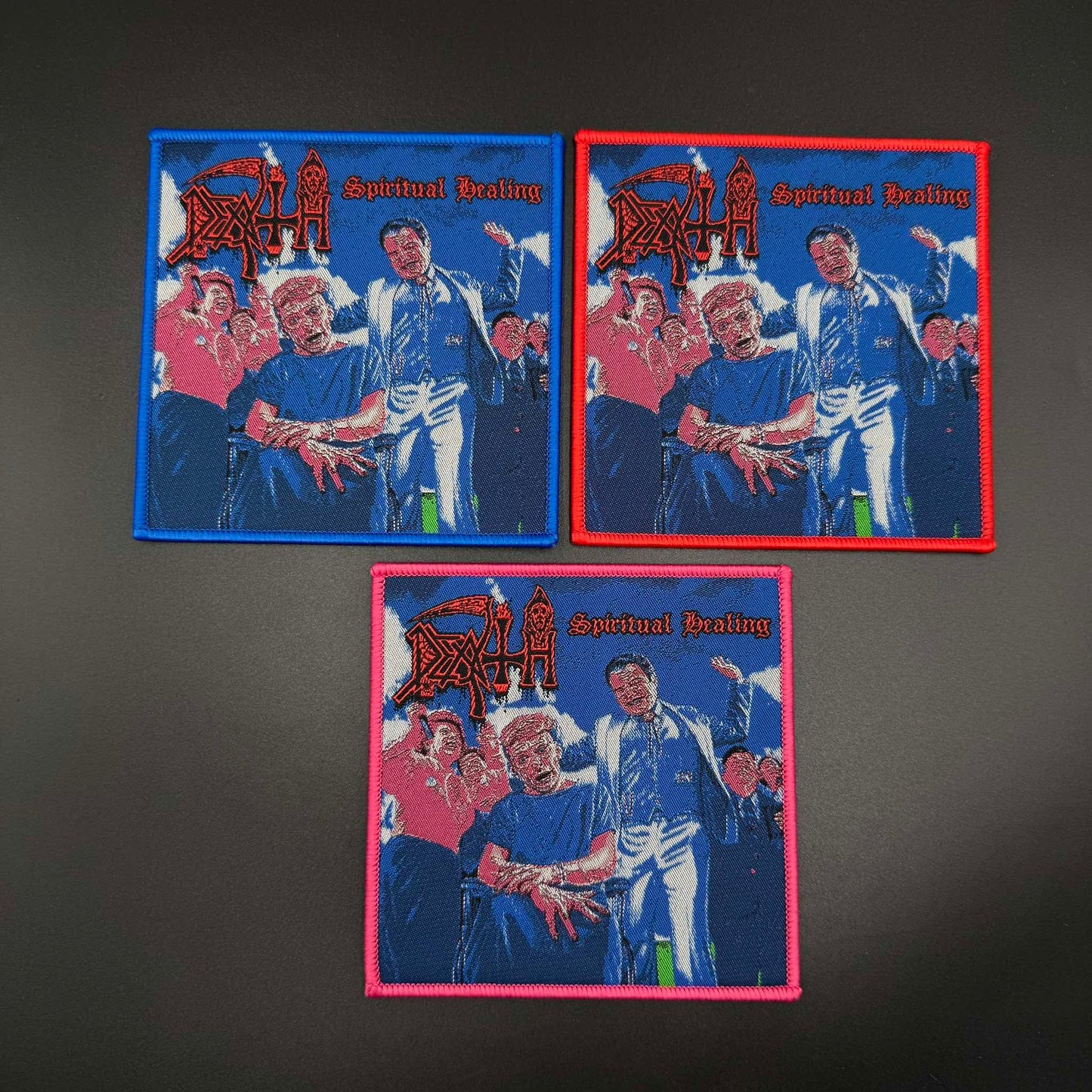 Death - Spiritual Healing - Square Patch