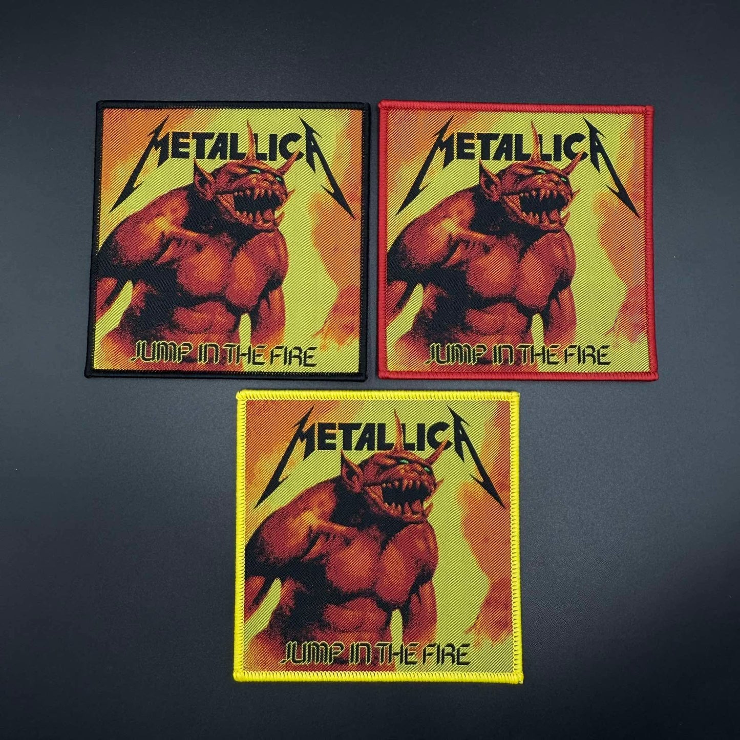 Metallica - Jump In The Fire - Square Patch