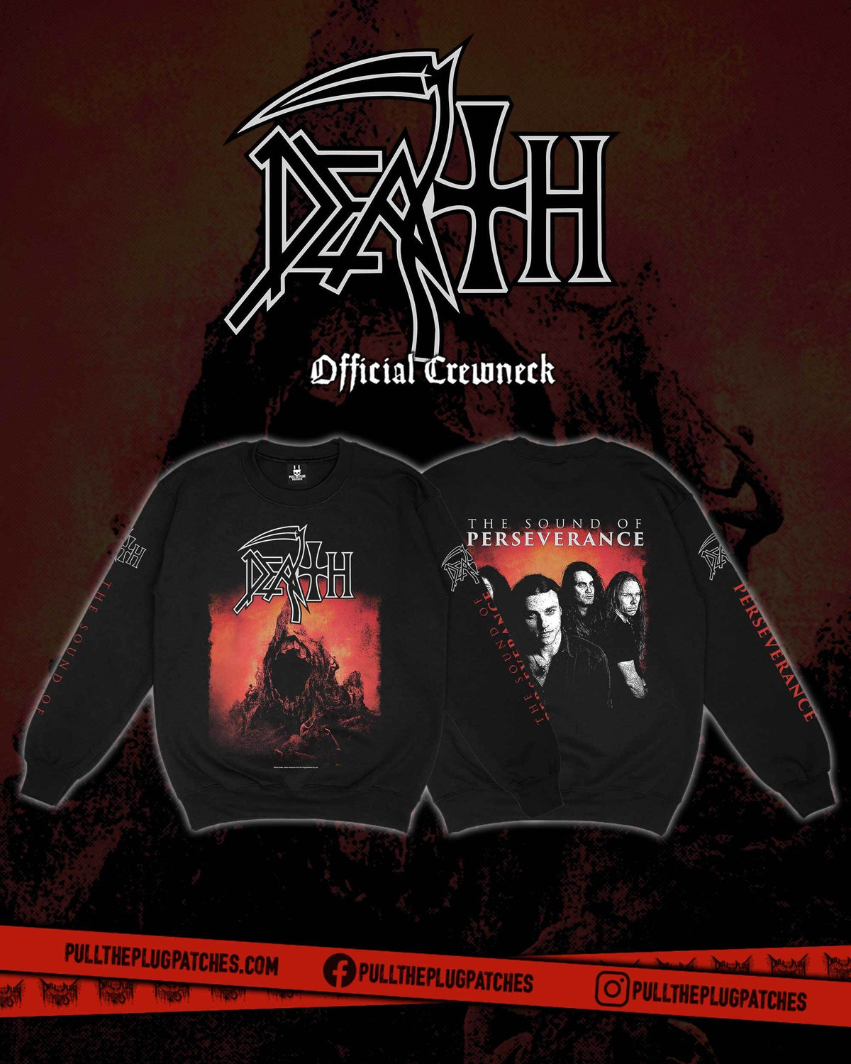 Death - The Sound of Perseverance - Crewneck Sweater