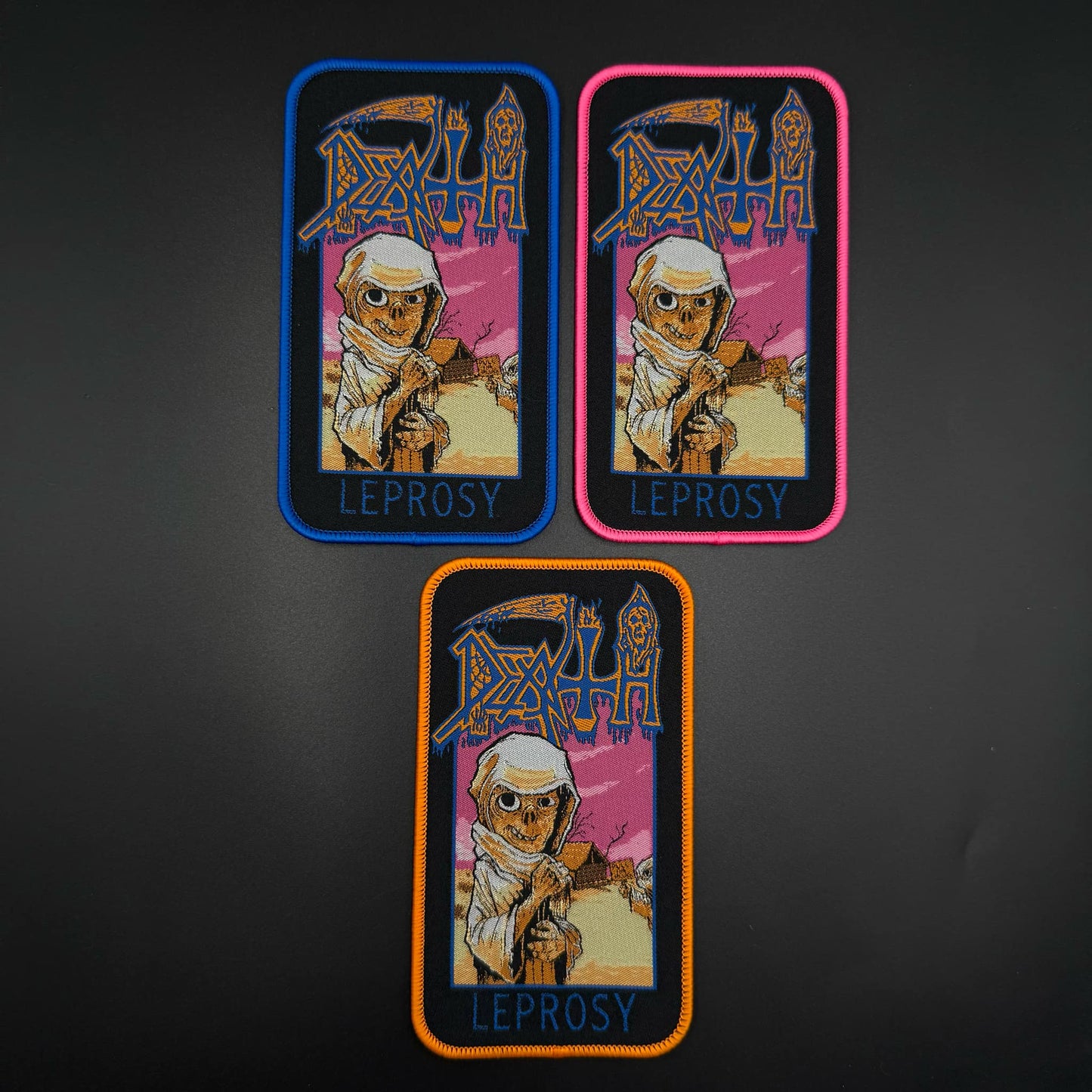 Death - Leprosy Cartoon - Patch