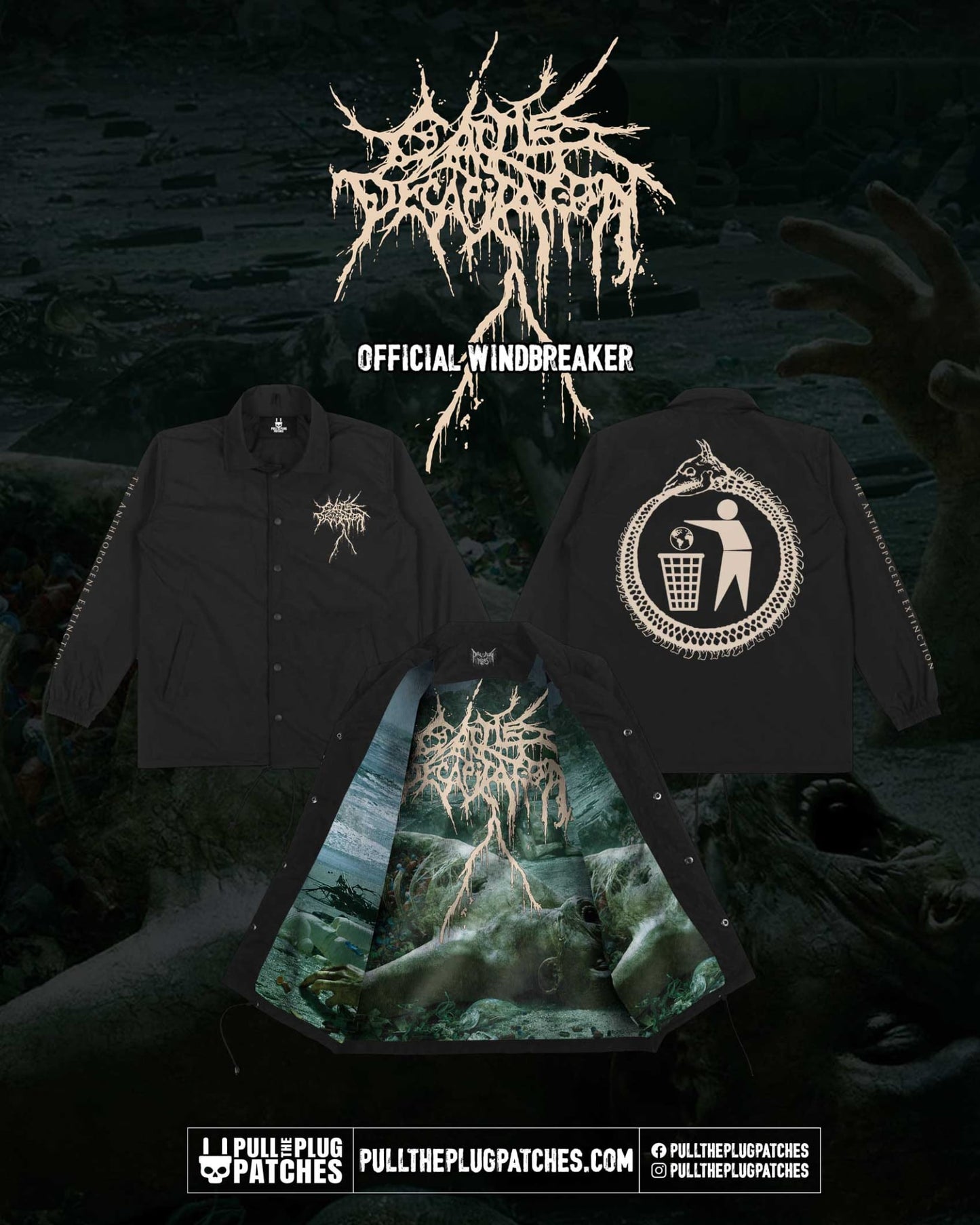 Cattle Decapitation - The Anthropocene Extinction - Windbreaker