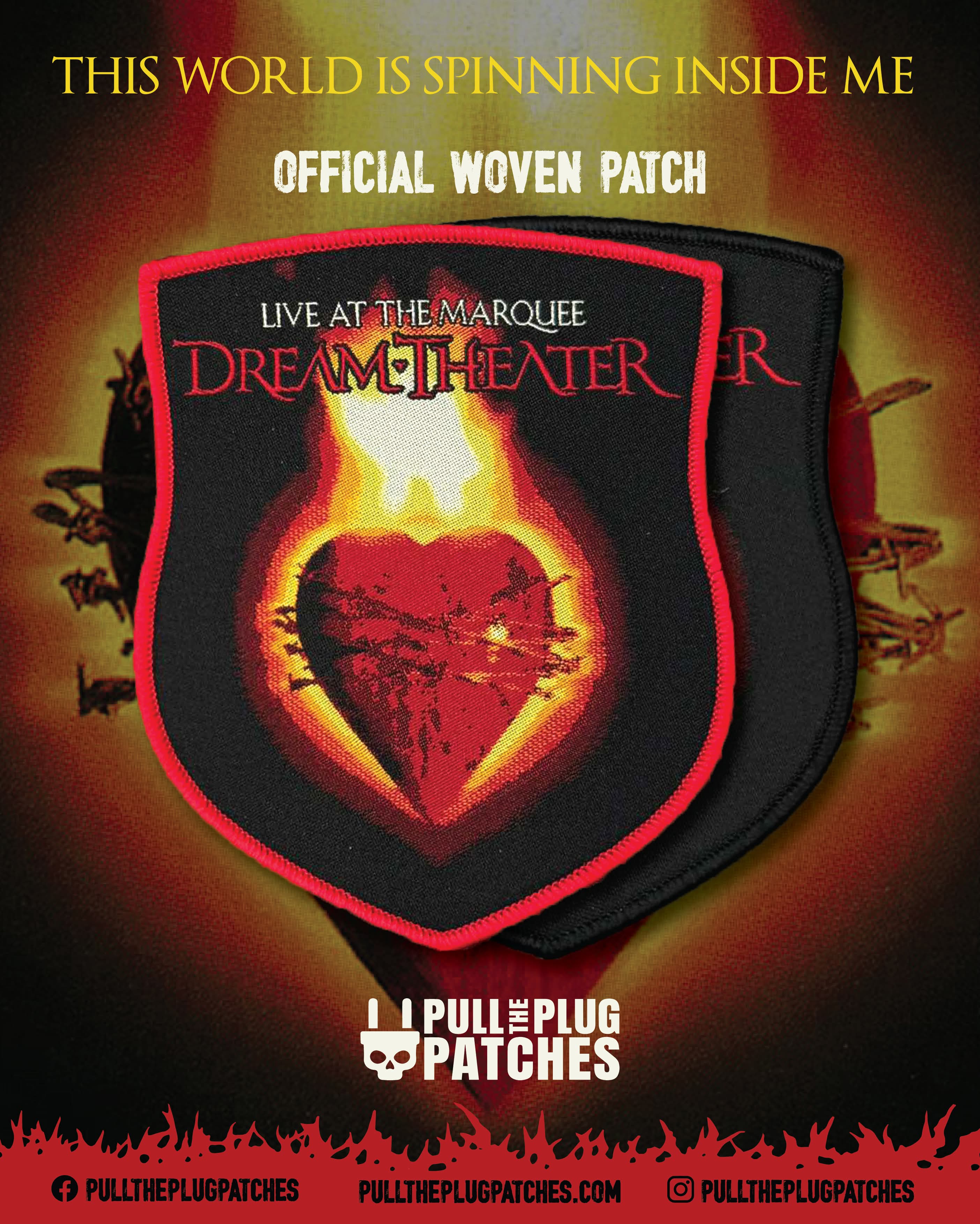 Dream Theater - Live At The Marquee - Patch – Pull The Plug Patches
