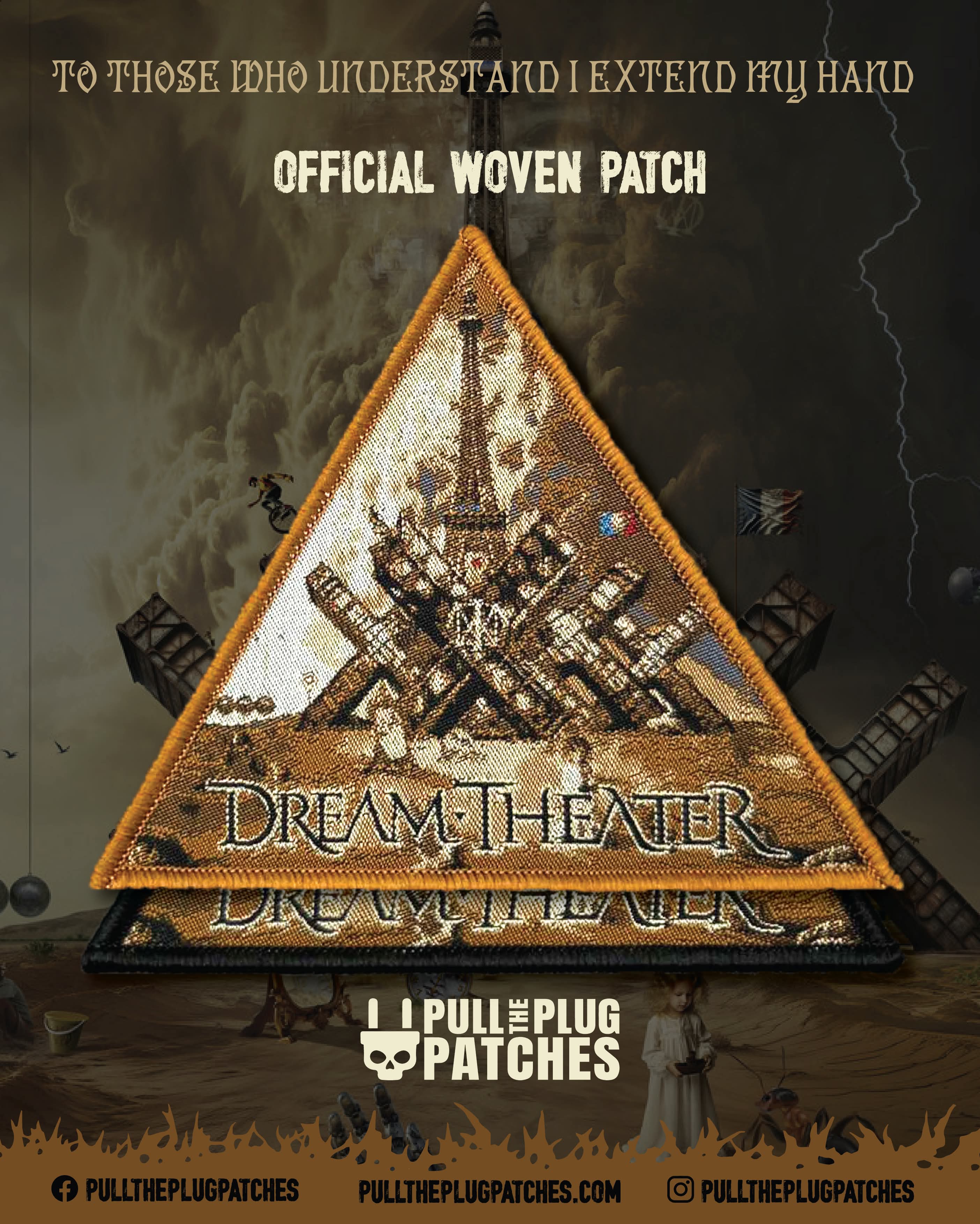 Dream Theater - Quarantième - Patch – Pull The Plug